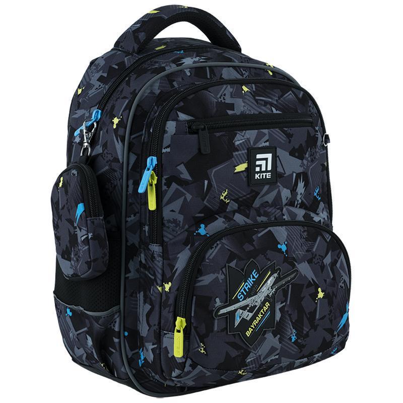 Рюкзак школьный для мальчика младших классов KITE Education K24-773M-4 Airstrike (2296749539)