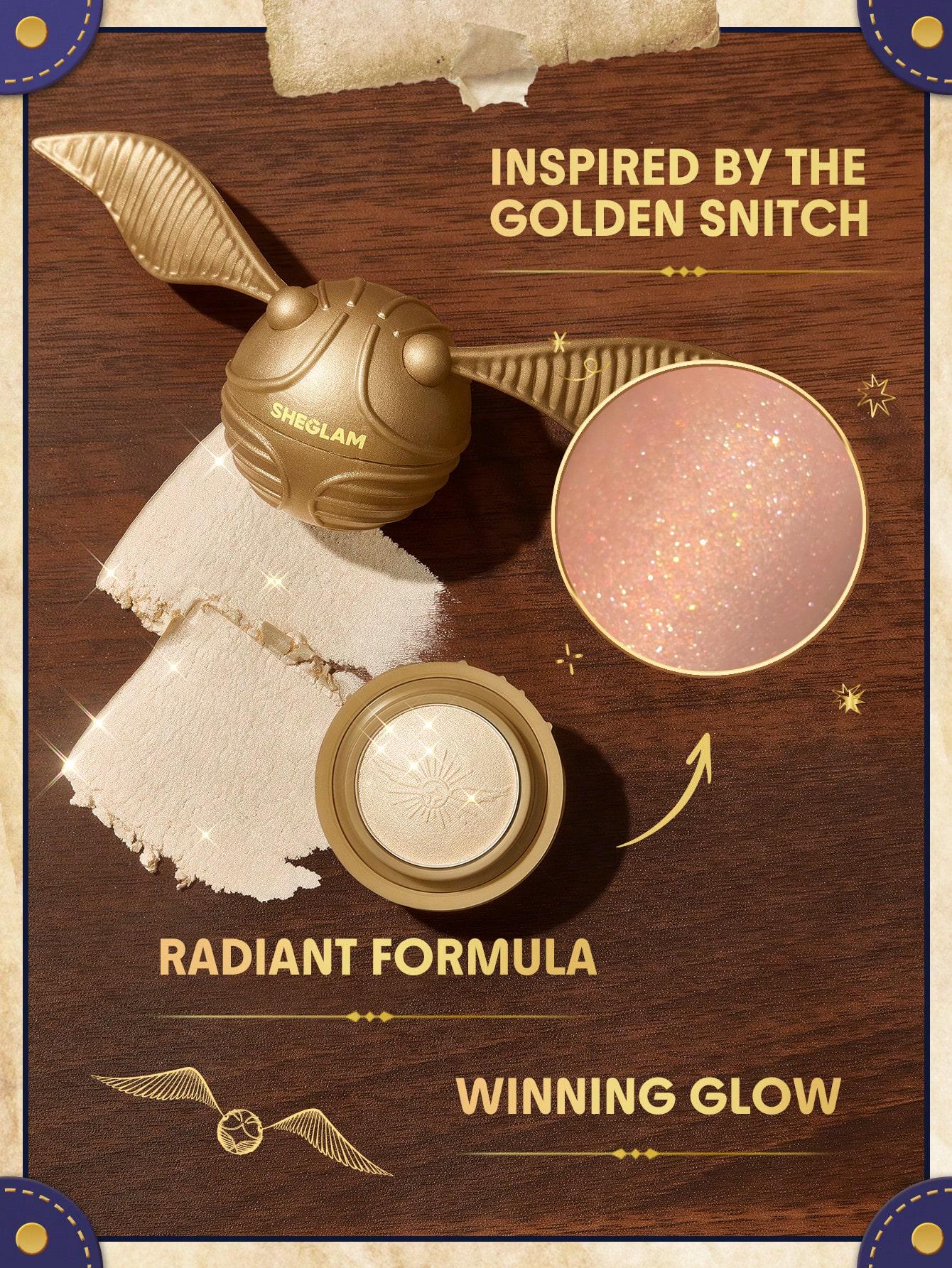 Хайлайтер для лица Harry Potter X SHEGLAM Golden Snitch Highlighter Снитч - фото 3 Хайлайтер для лица Harry Potter X SHEGLAM Golden Snitch Highlighter Снитч - фото 3