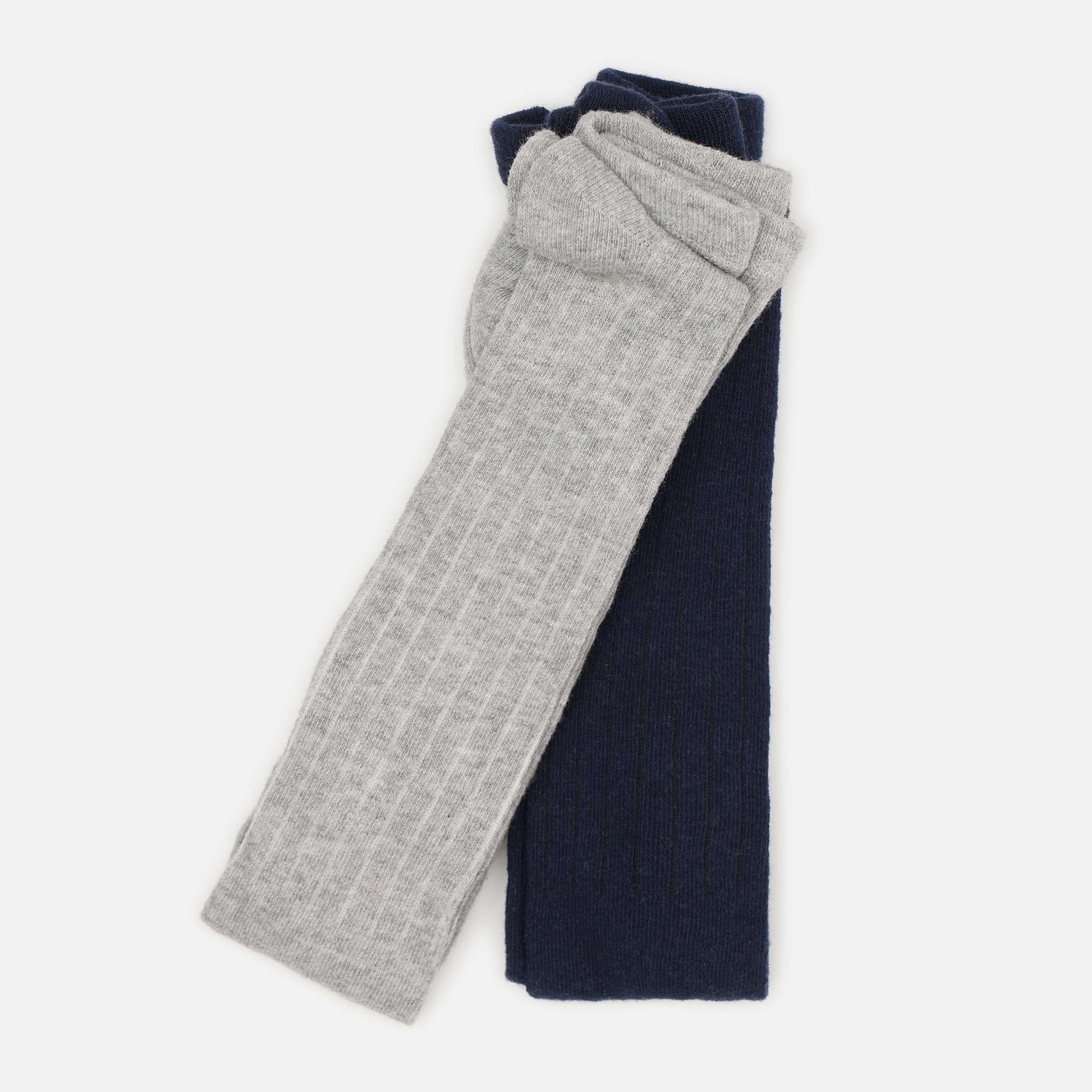 Колготки C&A 80-86 см 2 шт. Серый/Темно-синий (760132028679)