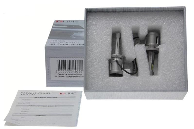 Автолампи Qline SA Small Active H3 6000K 2 шт. - фото 8