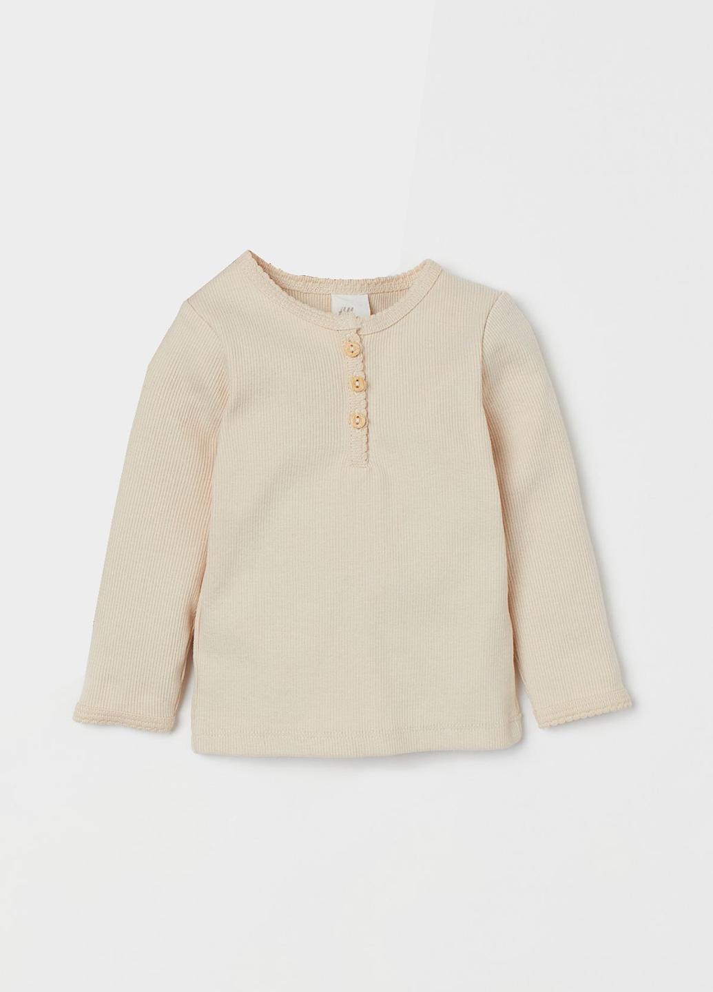 Реглан H&M 62 см Светло-бежевый (883456b46)