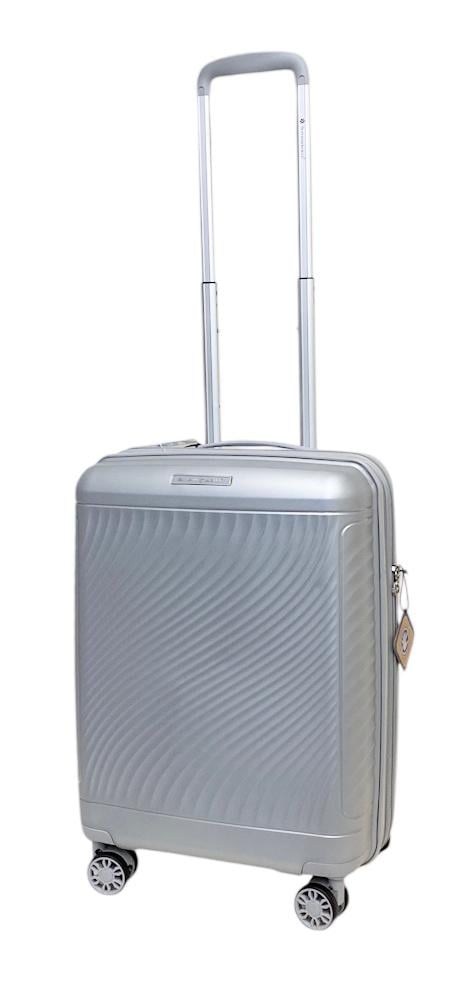 Чемодан Snowball 49703 S Серебряный (31706636)