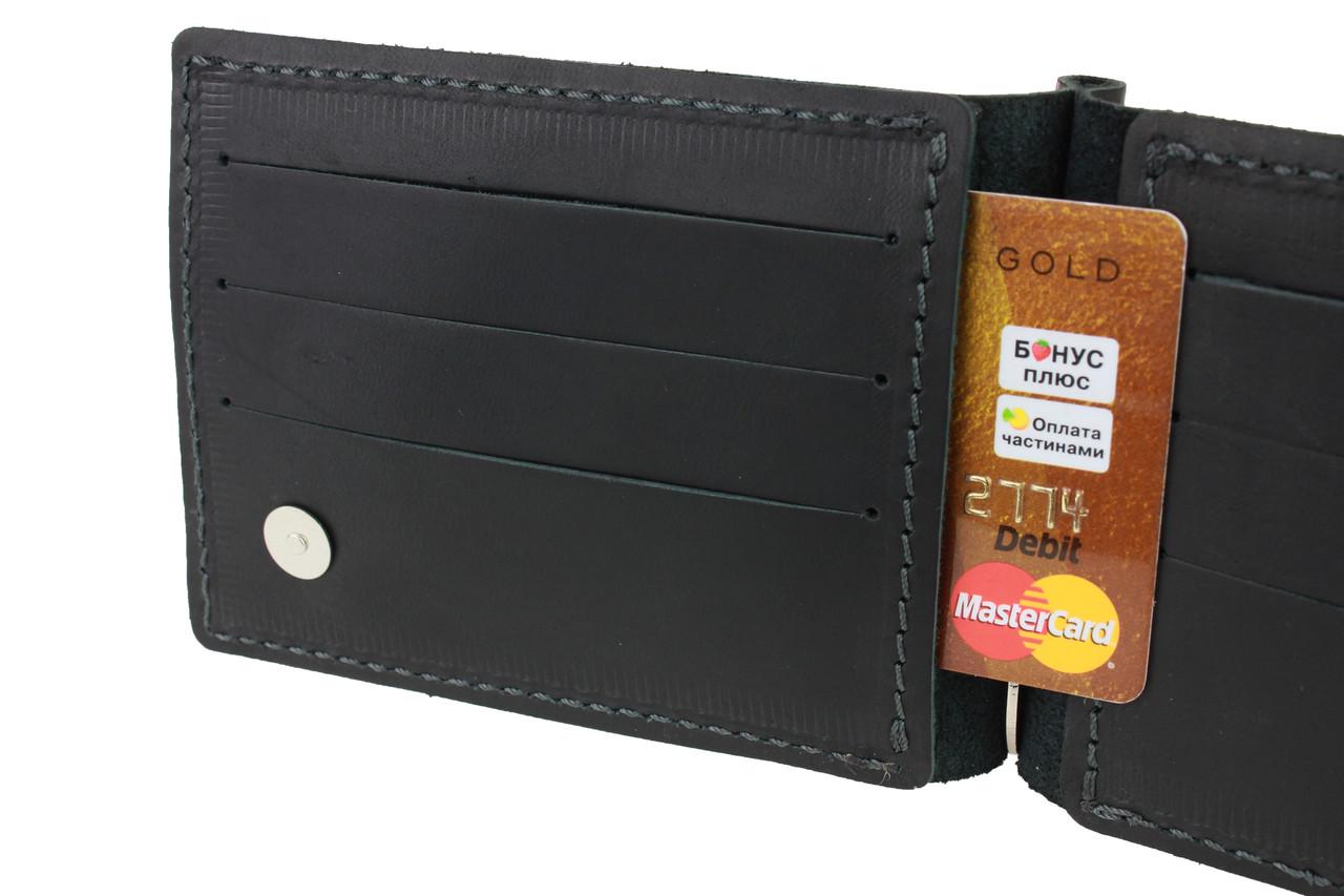 Кошелек FREESKIN с зажимом и монетницей Черный - фото 3 Кошелек FREESKIN с зажимом и монетницей Черный - фото 3