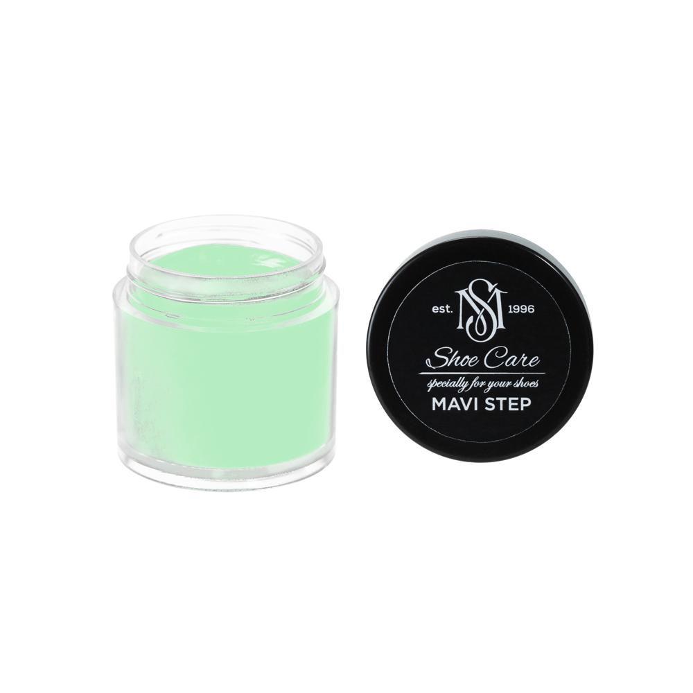 Крем для обуви из гладкой кожи MAVI STEP Custom 10 мл Зеленый с белым (0530-G10Y) - фото 1