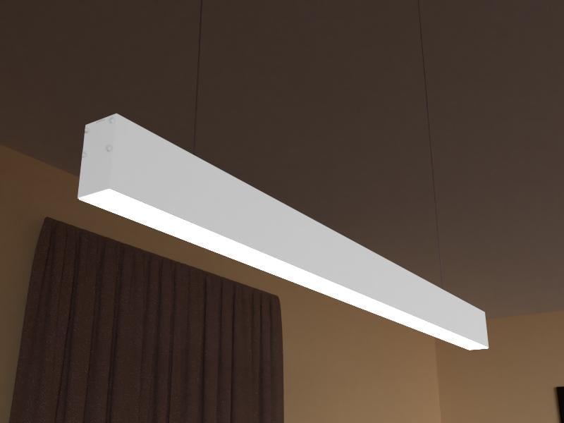 Светильник светодиодный подвесной линейный LEDUA N44-500 с внутренним драйвером 220V 18 Вт 1800 Lm 4500К Белый (25313681) - фото 4 Светильник светодиодный подвесной линейный LEDUA N44-500 с внутренним драйвером 220V 18 Вт 1800 Lm 4500К Белый (25313681) - фото 4