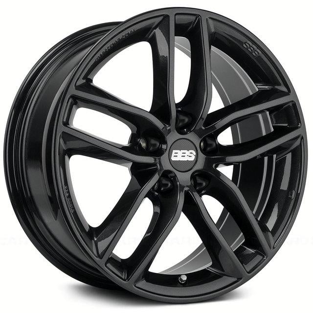 Литые диски BBS SX 8x18 5x108 ET45 DIA70,1 Crystal black