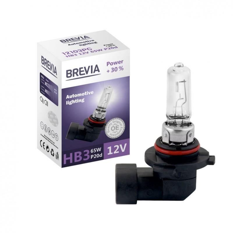 Галогеновая лампа Brevia HB3 POWER +30% (12103PC)