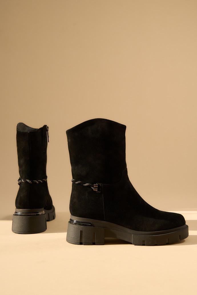 Черевики жіночі Fabio Monelli р. 37 Чорний (178279) - фото 4