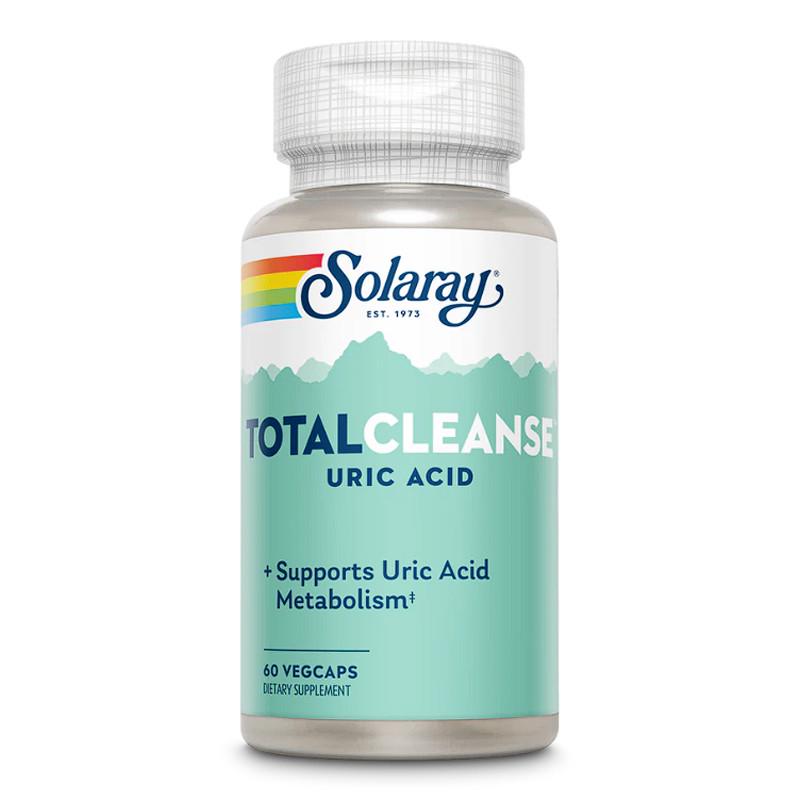 Очищення сечової кислоти Solaray Total Cleanse Uric Acid 60 вега-капс. (19883-01)