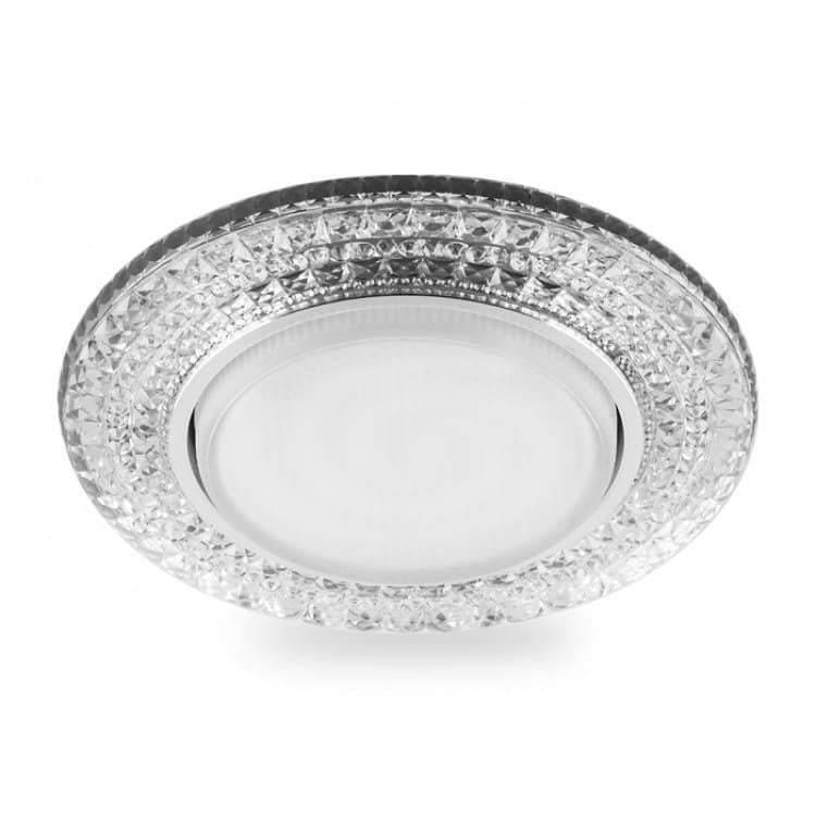 Точковий світильник врізний Feron CD4020 з LED-підсвіткою GX53 (37052)