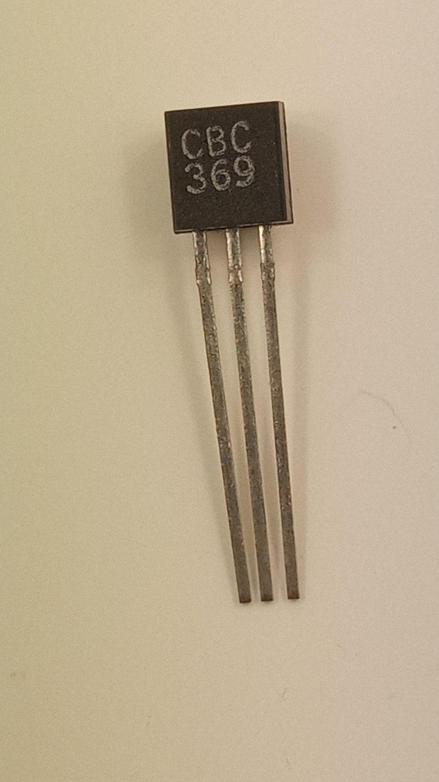 ᐉ Транзистор BC369 PNP 25V 1A TO-92 (02645)