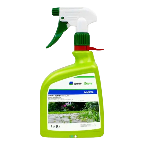 Гербіцид SL Syngenta Ураган Форте готовий до використання спрей 500 г/л 1 л (2602388881)