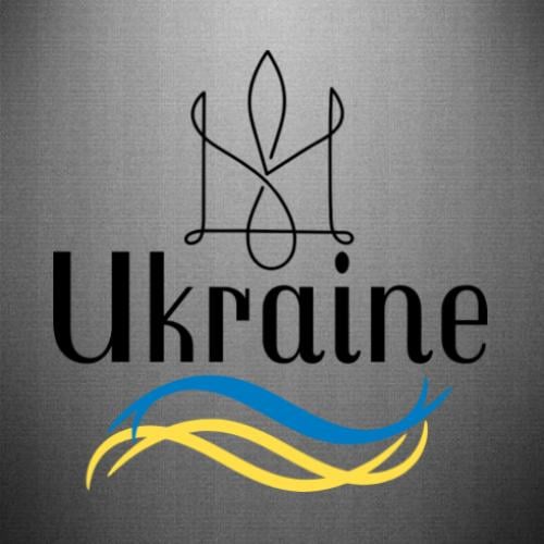 Наклейка Тризуб Ukraine 49,1x50 см Черный/Желто-голубой (21562814) Наклейка Тризуб Ukraine 49,1x50 см Черный/Желто-голубой (21562814)