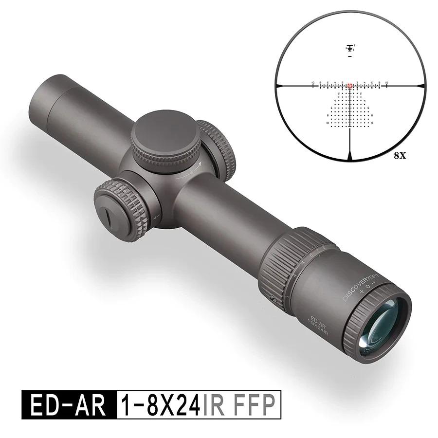 Оптический прицел Discovery Optics ED 1-8x24 FFP 34 мм - фото 8