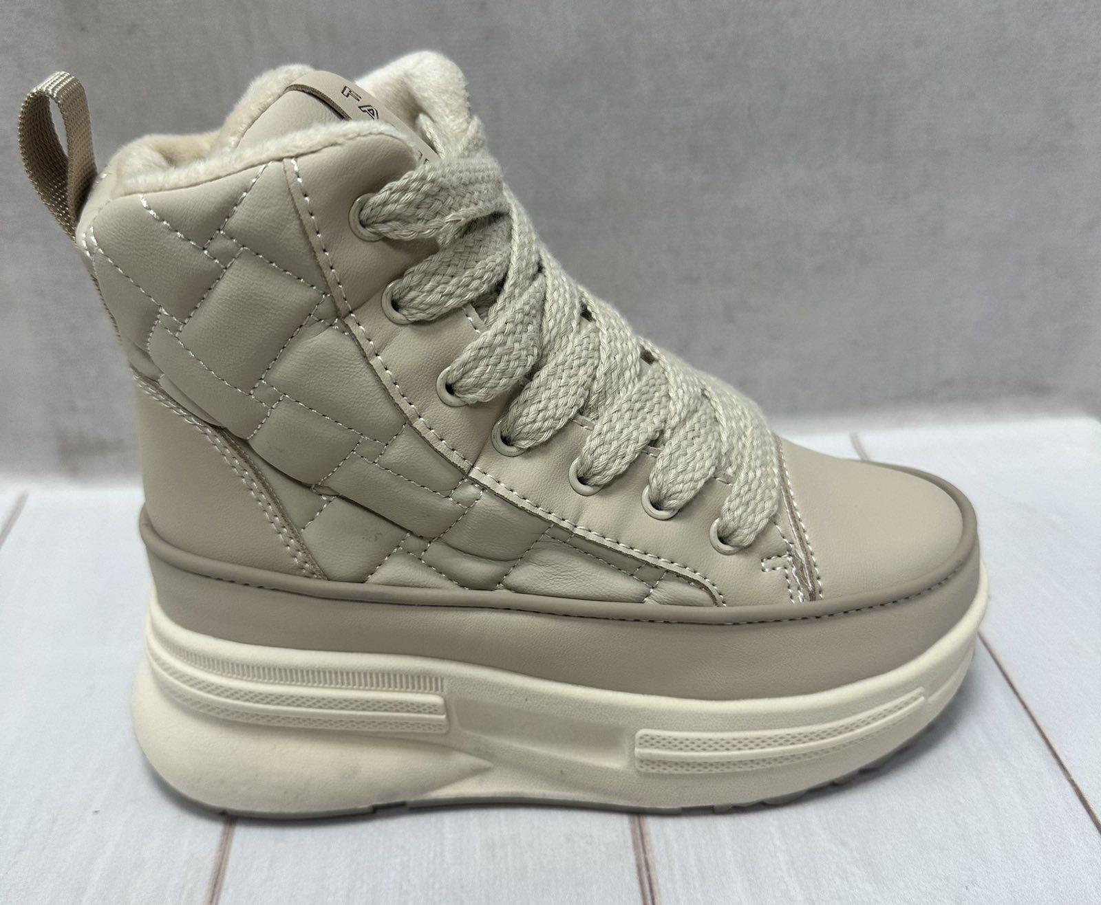 Чоботи зимові для дівчаток дутики Jong Golf р. 35 21.5 см Бежевий