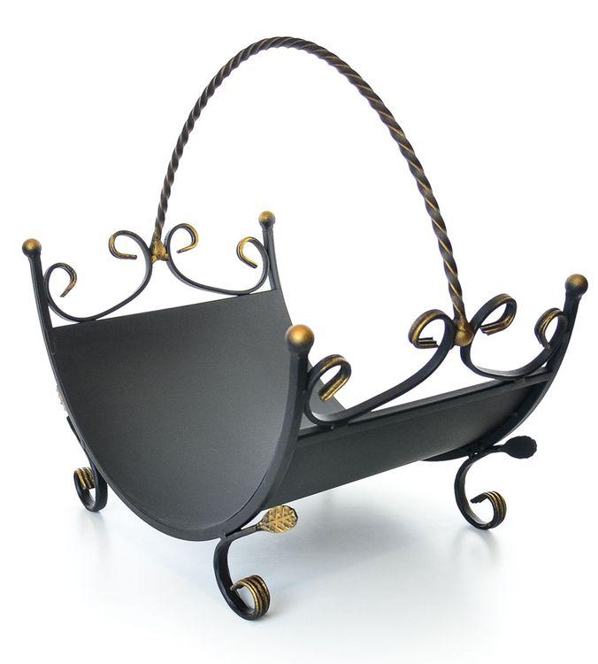 Дровница для камина кованая Гефест (889) - фото 2 Дровница для камина кованая Гефест (889) - фото 2