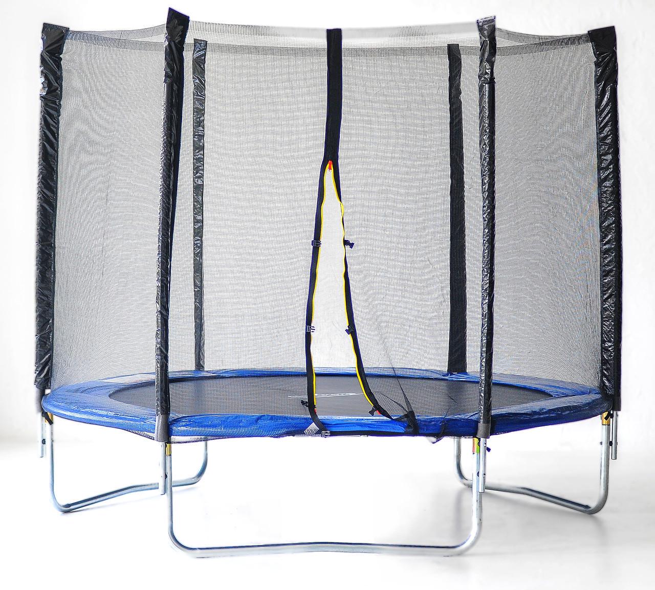 Батут Sky Jump 183 см с защитной сеткой Синий (SJ6FT183)