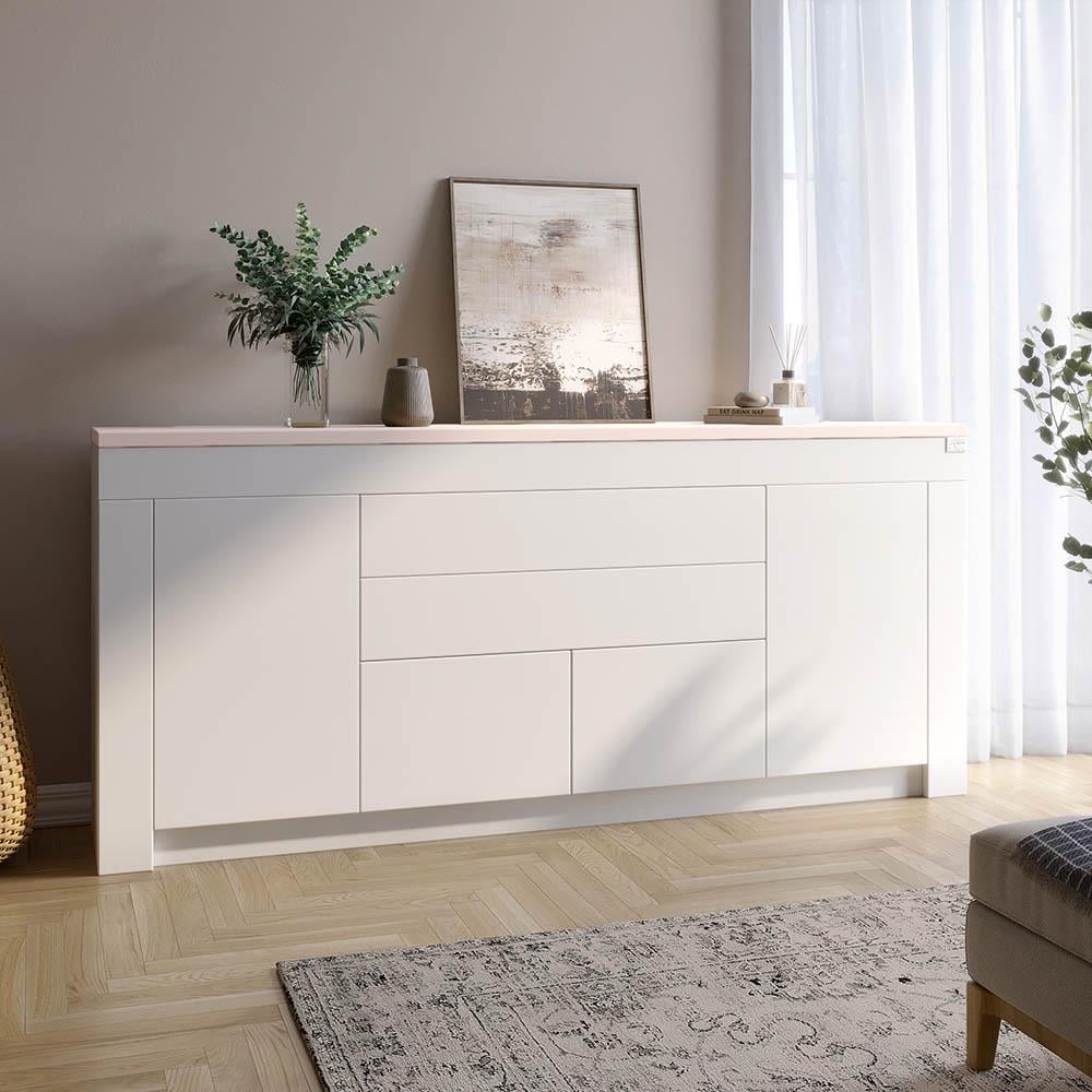 Комод Lion Ларри-2 Нимфея Альба/Розовый (Lion-041067)