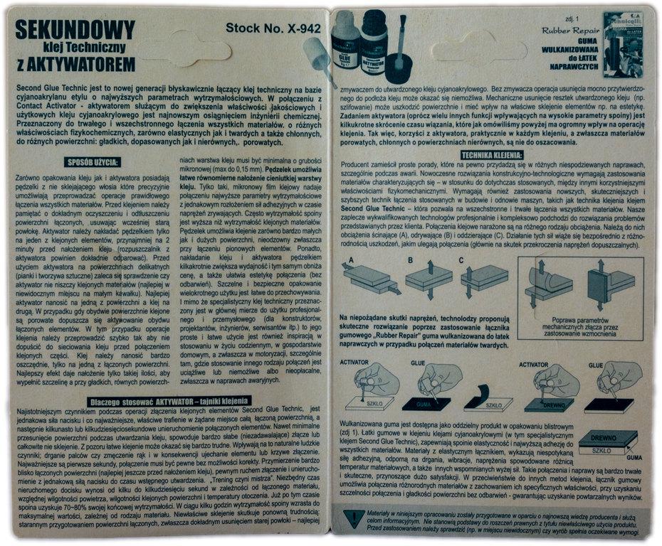Клей секундний Technicqll технічний з активатором 8 г 8 мл (000034087) - фото 2 Клей секундний Technicqll технічний з активатором 8 г 8 мл (000034087) - фото 2
