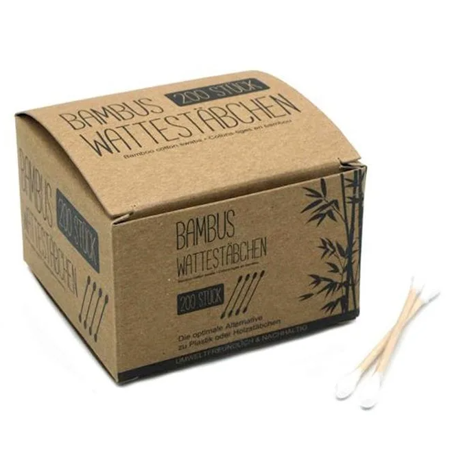Ватные палочки бамбуковые Flora 200 шт. (45249)