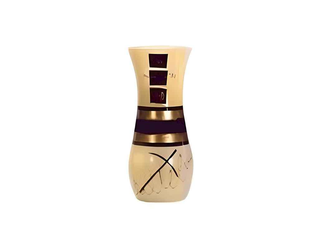 Ваза Геллери Гласс 737 Стиль стекло 26 см Кремовый (555651)