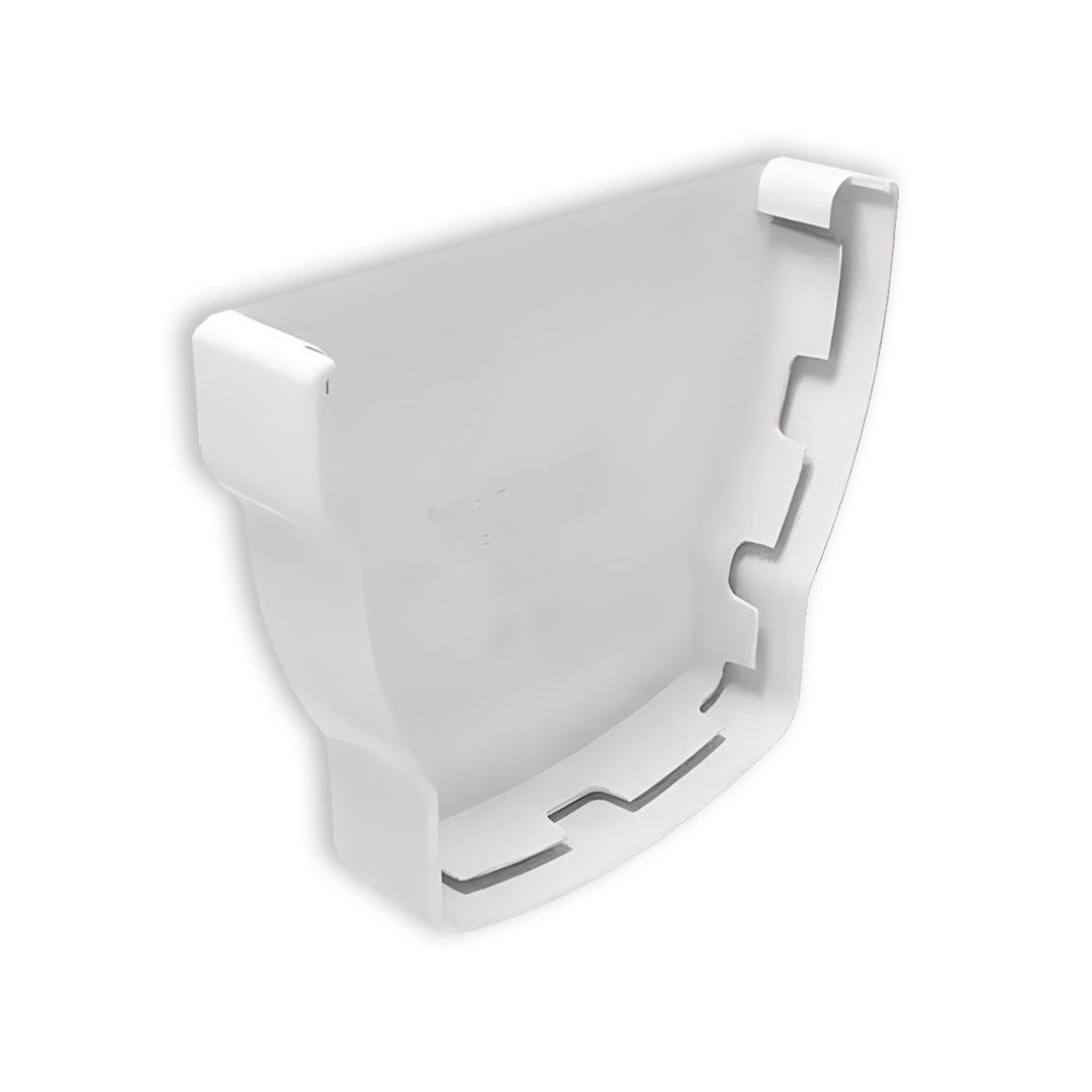 Заглушка желоба правая Elegance 140 RAL 9010 (11572520)