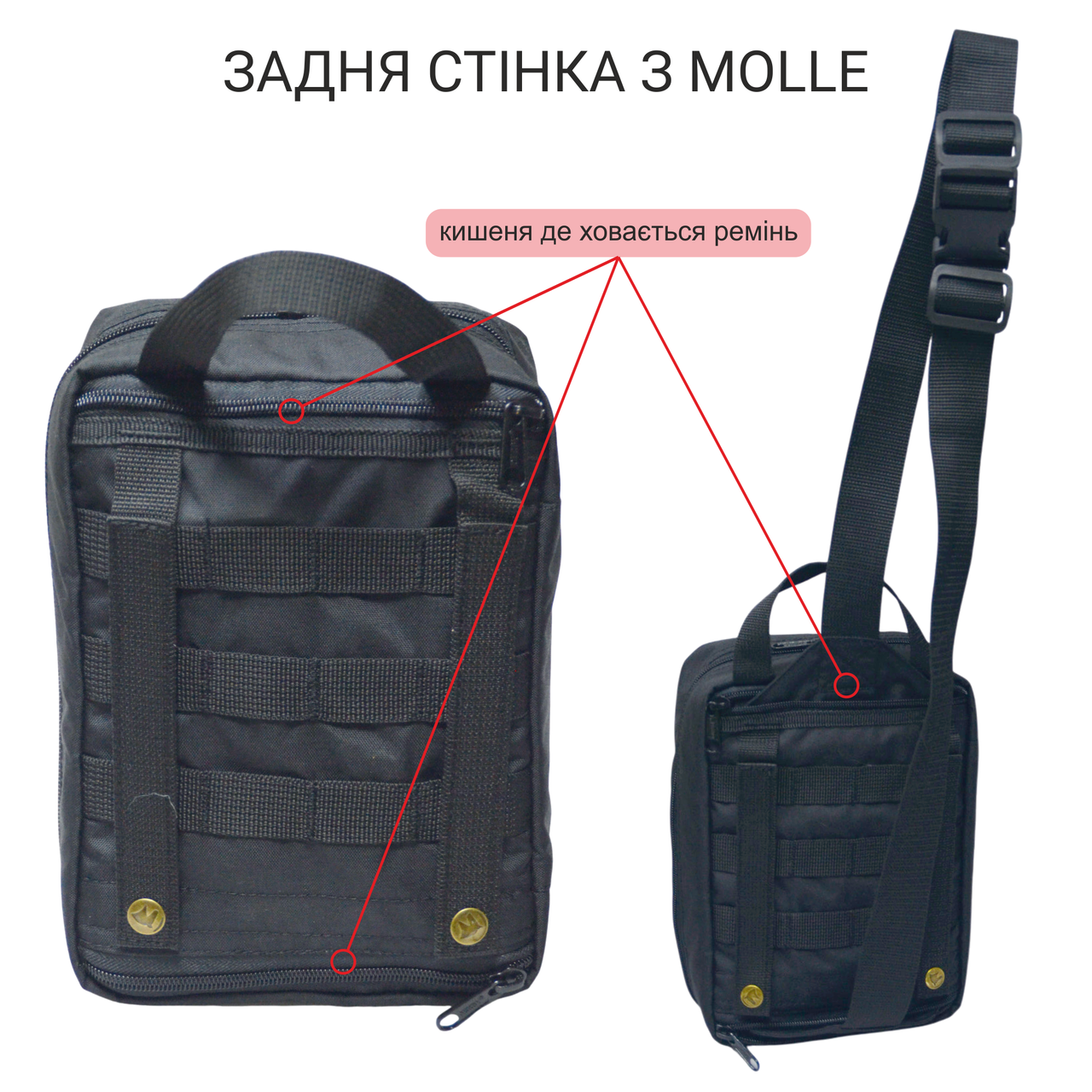Аптечка переносная MOLLE 25х18х12 см (2580622221) - фото 6 Аптечка переносная MOLLE 25х18х12 см (2580622221) - фото 6
