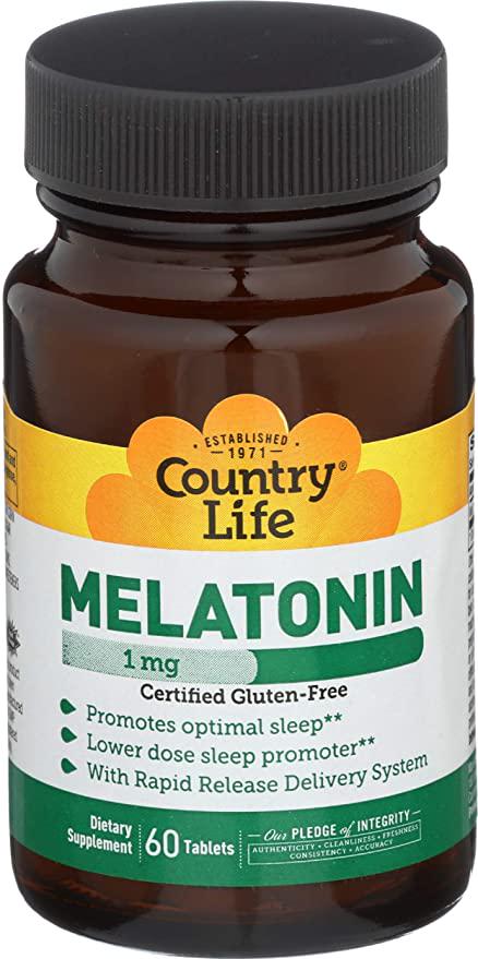 Мелатонин Melatonin 1 мг 60 таблеток (00000031159)