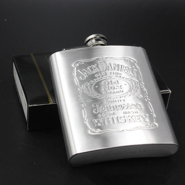 Фляга для виски Jack Daniels 0,2 л Серебристый (1002773-Silver-1) - фото 2