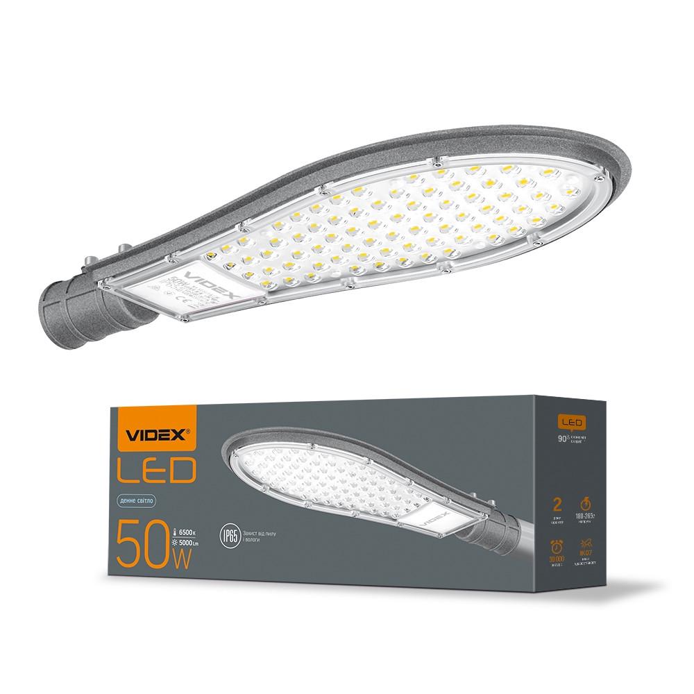 Фонарь LED VIDEX IP65 уличный 50 W 6500 K