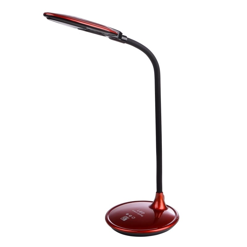 Лампа настольная Brille на гибкой ножке SL-66 5W RED (32-025)