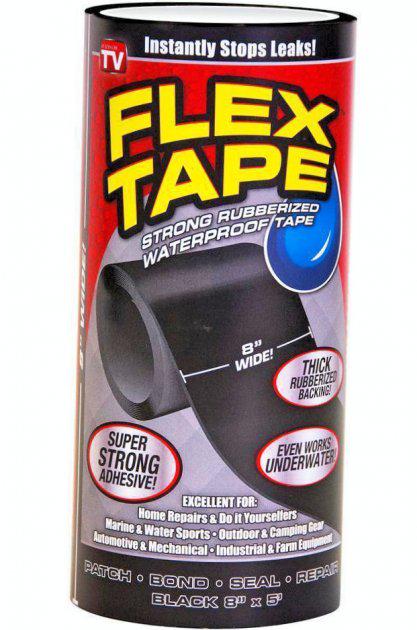 ᐉ Лента-скотч Flex Tape клейкая/прочная/водонепроницаемая/изоляционная .