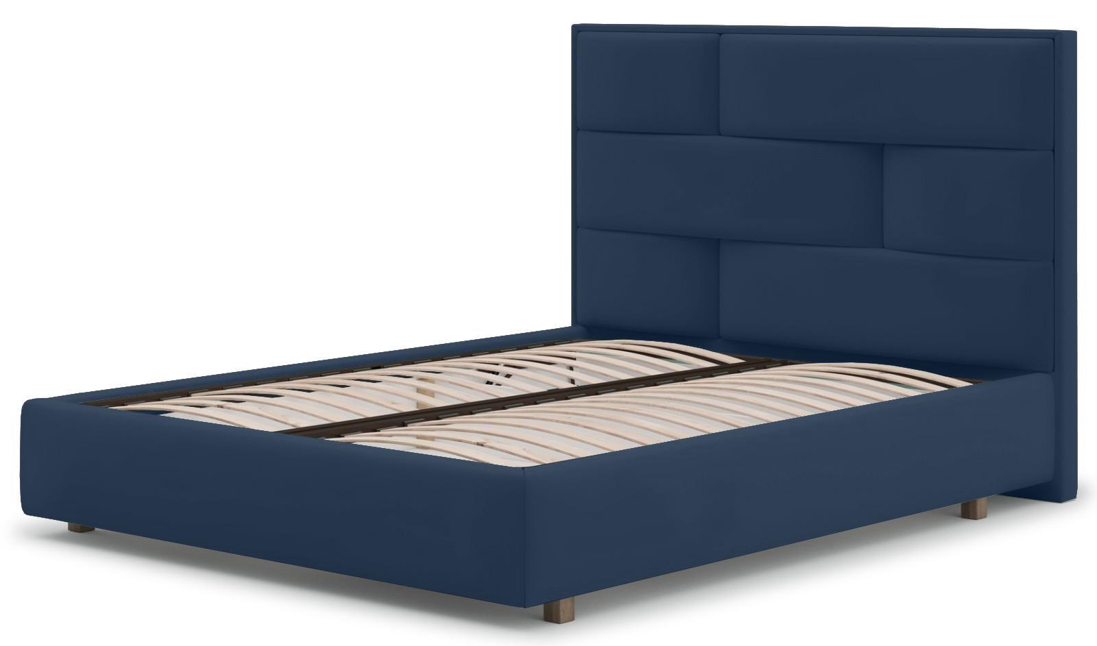 Кровать Стенфорд с подъемным механизмом 160х200 см Allure Navy