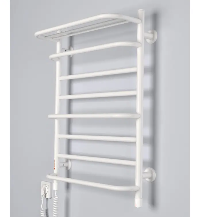 Полотенцесушитель электрический Теплый мир Комфорт P2 с полкой левое подключение (000005611)