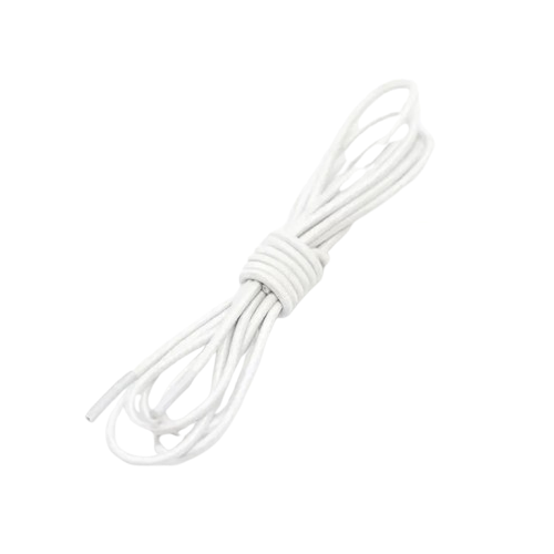 Шнурки для кроссовок SMATLELF T1 с затяжкой 1 пара 100 см White (69996)