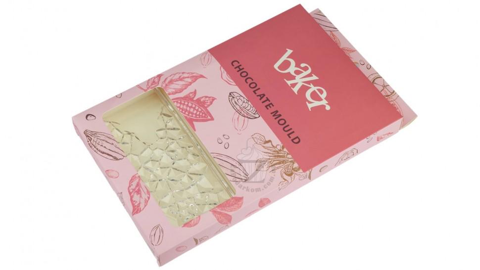 Форма поликарбонатная для шоколада Baker Фрагмент битого стекла (e41859ea)