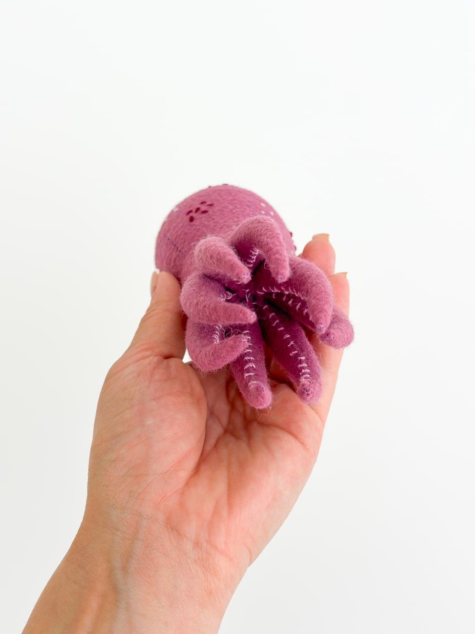 Мягкая игрушка фетровая осьминог ручная работа (29472360) - фото 5 Мягкая игрушка фетровая осьминог ручная работа (29472360) - фото 5