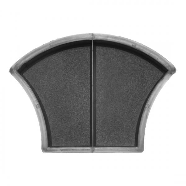 Форми для тротуарної плитки Верес-2007 Луска половинки 45 мм (11603-2339) Форми для тротуарної плитки Верес-2007 Луска половинки 45 мм (11603-2339)