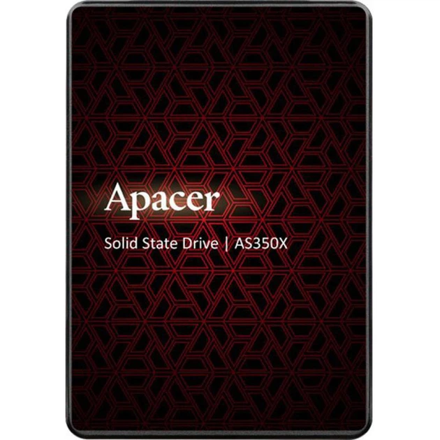 Накопичувач SSD Apacer AS350X 128 GB 2.5" 7 мм SATAIII 3D NAND (KST-AP128GAS350XR-1)