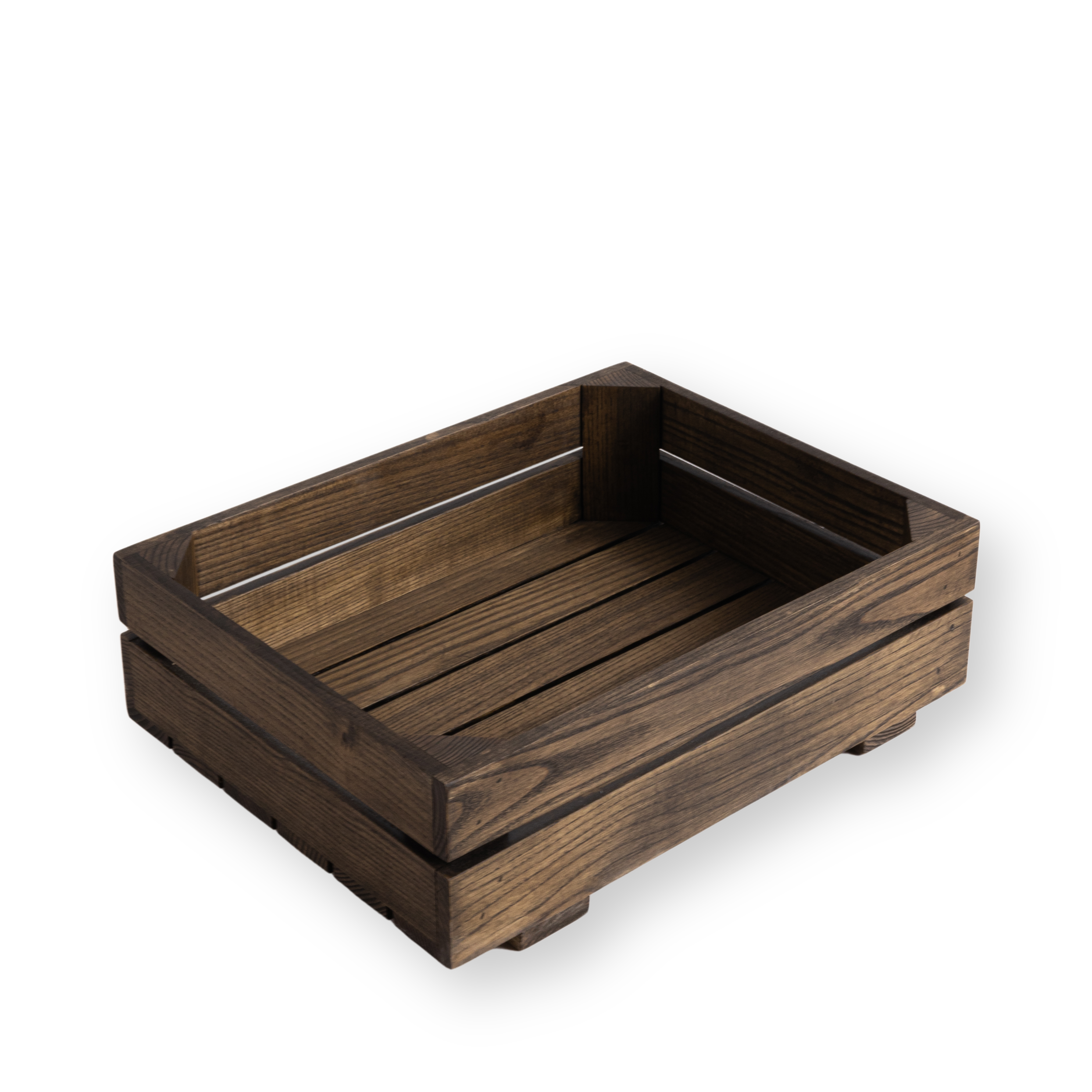 Ящик дерев'яний з тонованого дуба 40х30х11 см (23603822) - фото 2 Ящик дерев'яний з тонованого дуба 40х30х11 см (23603822) - фото 2