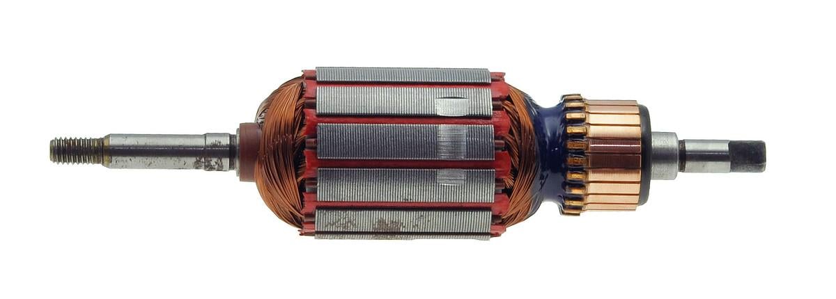 Якорь триммера INTERTOOL DT-2253/RZTK TR 450E 144х35 вала 7 мм (как1886)