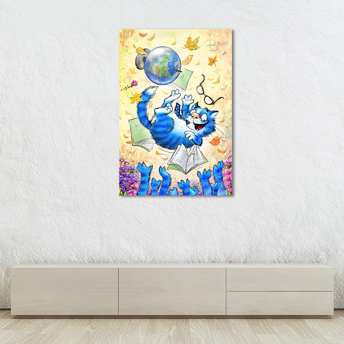 Модульная картина День знаний! 1 модуль 50x75 см (_rinaz_2019192404)