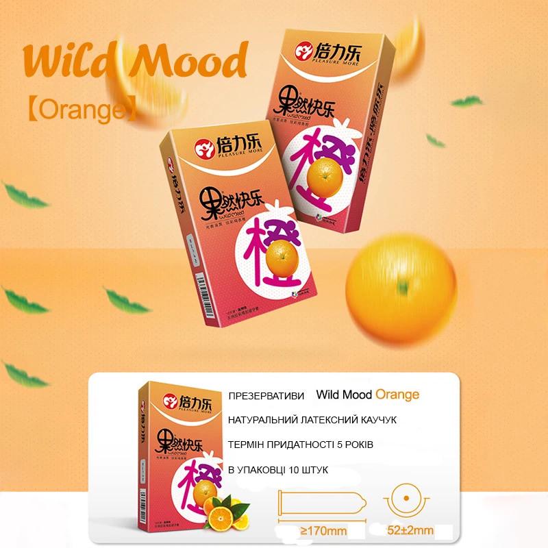 Презерватив Beilile Orange со вкусом апельсина 10 шт. (O_byt-85) - фото 2 Презерватив Beilile Orange со вкусом апельсина 10 шт. (O_byt-85) - фото 2