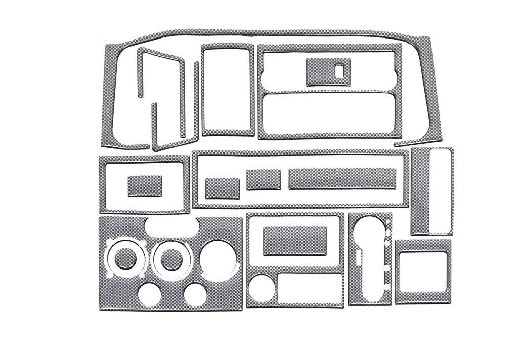 Накладки на торпеду Карбон Meric для Volkswagen T4 Transporter пластик Фактура под карбон