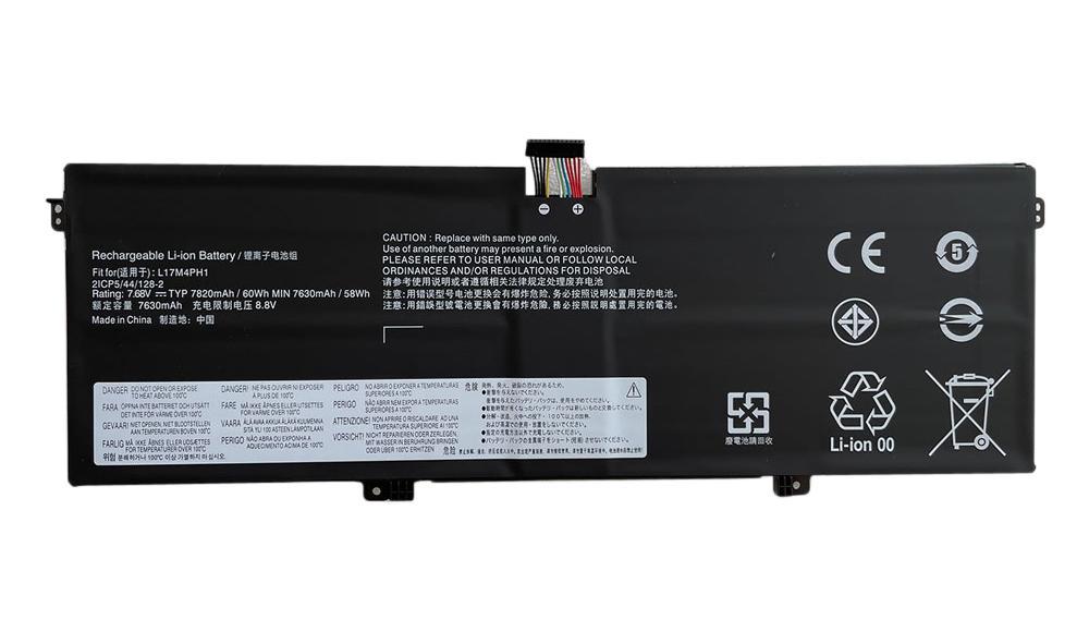 Аккумулятор для ноутбука Lenovo L17M4PH1 Yoga 7 Pro-13IKB 7,68 V 7820 mAh (077528)