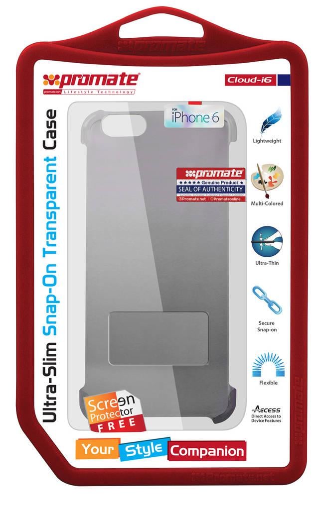 Чохол для iPhone Promate Cloud-i6 Black - фото 2 Чохол для iPhone Promate Cloud-i6 Black - фото 2