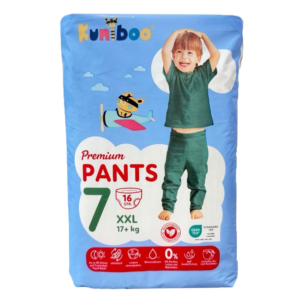 Подгузники-трусики Kuniboo Premium 7 XXL 17+ кг 16 шт. (id_14842)