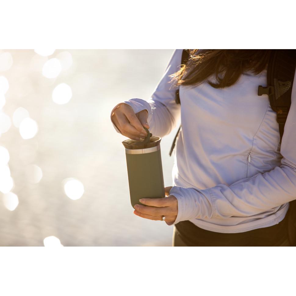 Термочашка Wacaco Octaroma Grande для напитков 435 мл Green (WOCT435GN) - фото 4