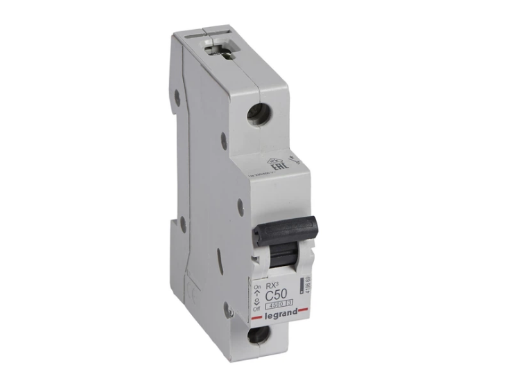 Автоматический выключатель LeGrand RX3 1P 50A C 4.5kA (34082557)