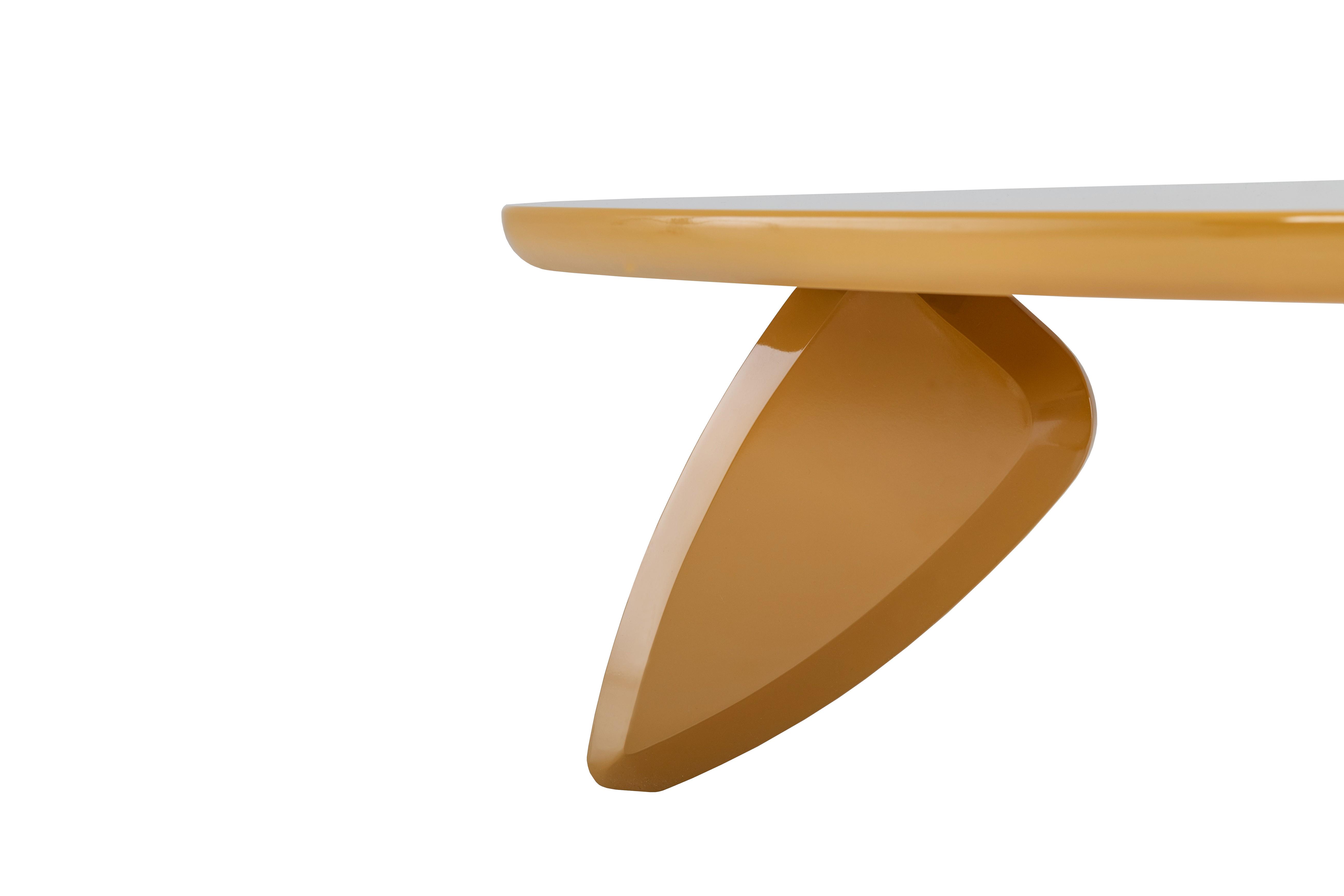 Журнальный стол Vetro Витторио 800х765х350 мм МДФ Охра (С-300) - фото 3 Журнальный стол Vetro Витторио 800х765х350 мм МДФ Охра (С-300) - фото 3